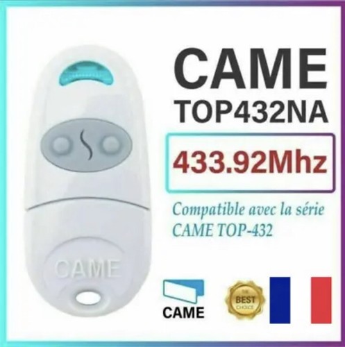 Pack 3 Télécommandes Universelles Portail Garage Came Top 432NA Portative 433 Top432ee 432 432ev 432 432a 432m 432s T432 43392m 3701473611560