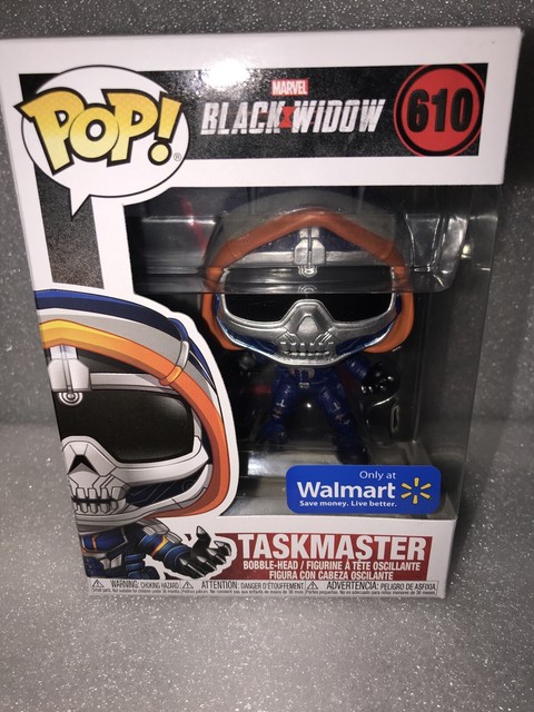 Funko Pop! Marvel Black Widow 610 TASKMASTER with Claws Walmart Exclusive Mint | eBay