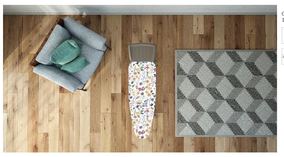 Housse de rechange pour table à repasser repassage linge 140 x 55 cm - Photo 2/4