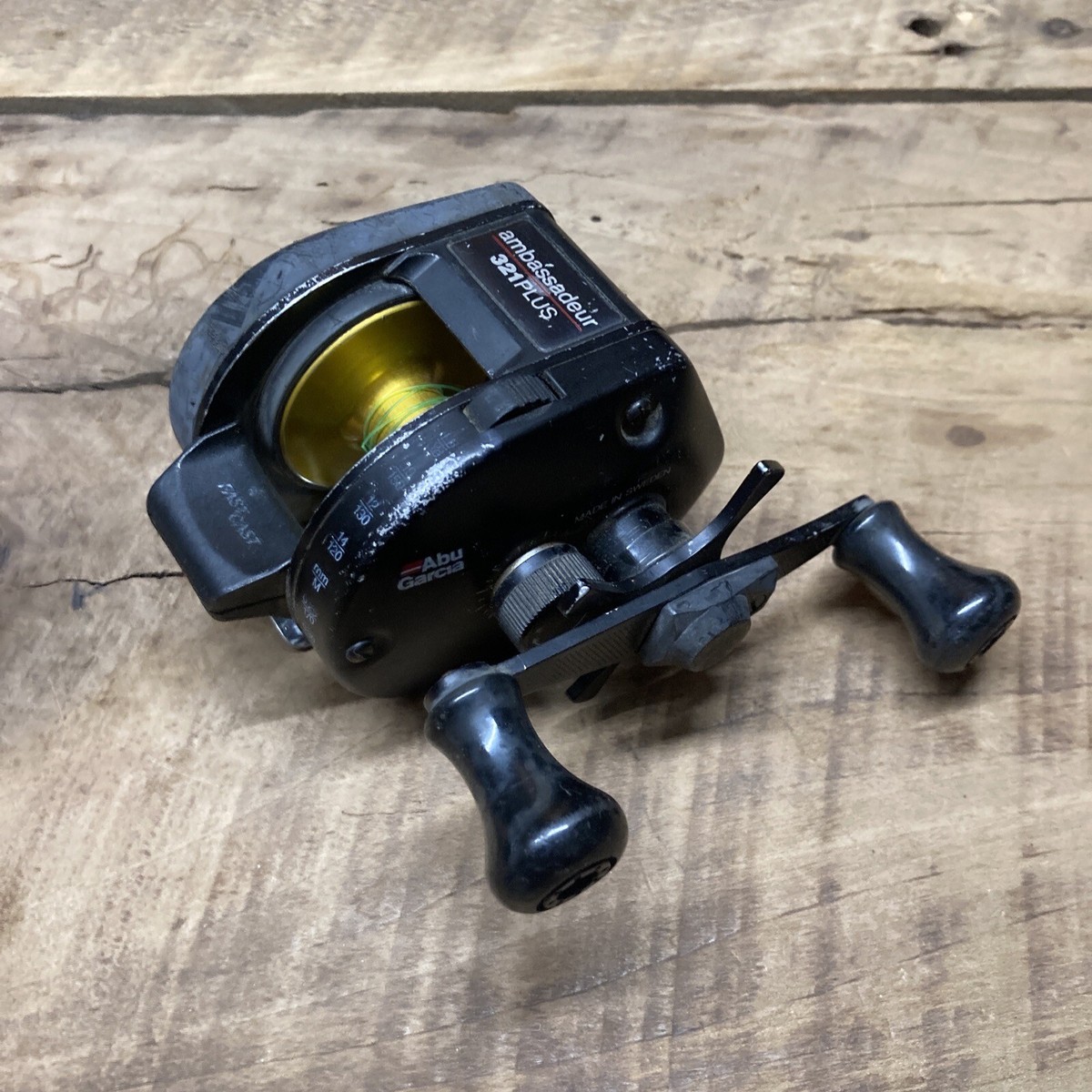 Abu パックロッド　リール abu garcia ambassadeur 321 plus - Used Fishing Reel | eBay