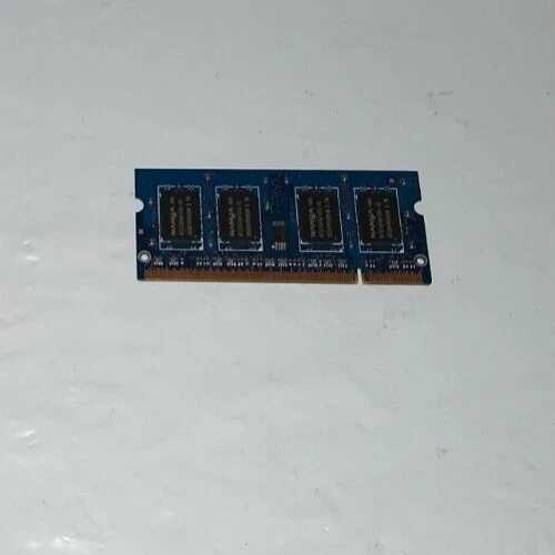 Nanya 1 GB.2Rx16.PC2-6400S DDR2-800 800MHz Laptop Memory Ram NT1GT64UH8D0FN-AD - Image 2 of 2