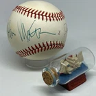 Dean Martin & Jerry Lewis signed Rawlings ONL Baseball JSA LOA Rare A2212