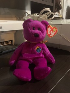 purple 2000 beanie baby