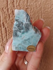 Minerali ** PREZIOSO LARIMAR SANTO DOMINGO * CERTIFICATO  #028#