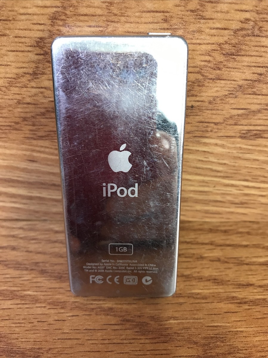 Apple iPod Nano Model A1137, 1st Generation 1GB - White #B13 | eBay