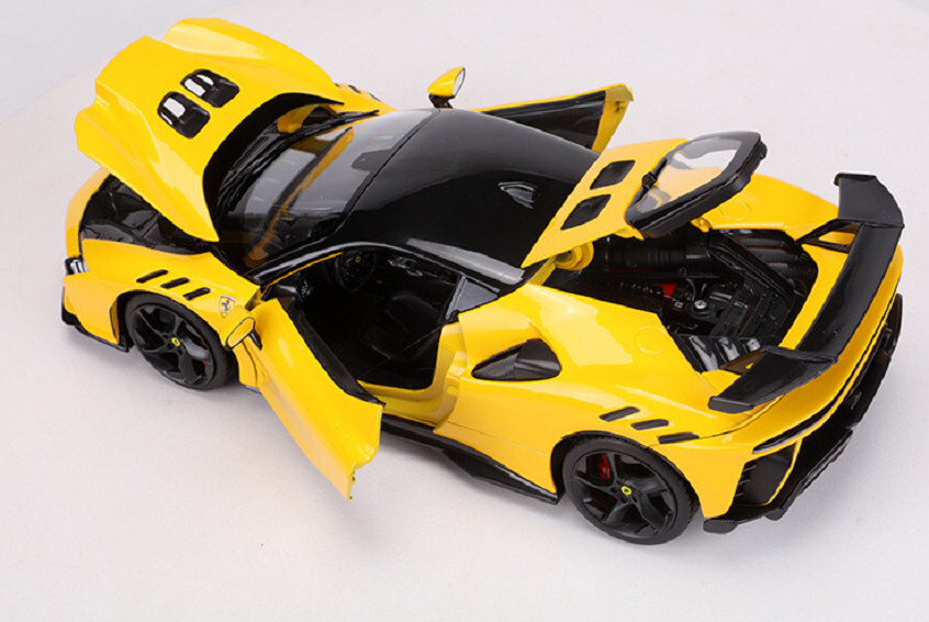 ☆1/64 Ferrari SF90 XX DMH イエロー ミニカー☆ Preorder] DMH 1:64 Ferrari Supercar SF90 XX Stradale Coupe