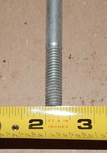 Pernos de carro galvanizados de 3/8"" x 7"" x 16 TPI NC Tú eliges la cantidad EE. UU. 182H - Imagen 6 de 8