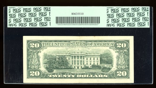 DBR 1985 $20 FRN STAR San Francisco Fr. 2075-L* PCGS 35 Serial L02951955* - Picture 2 of 2