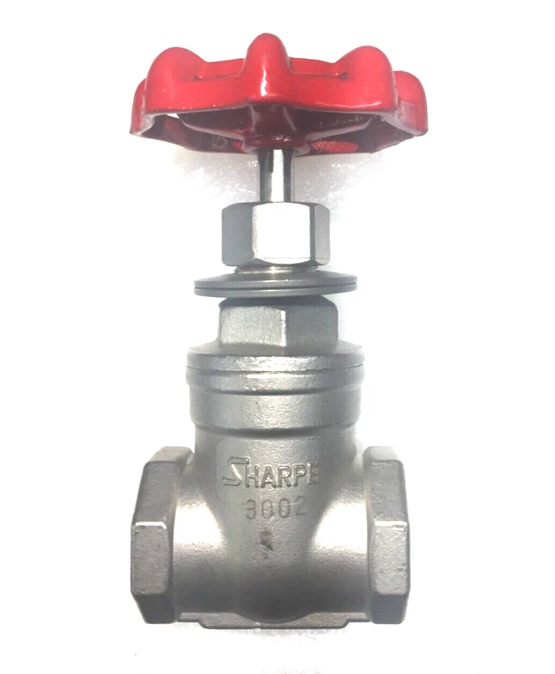 THIS IS A NEW SHARPE 3/4” GATE VALVE FT 316SS CF8M 200 PSI - Image 2 of 4