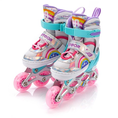 Inline Roller 4IN1 Skates Size 9-1 Children's Kids Skate Inline Skates LED XS-L - Picture 52 of 67