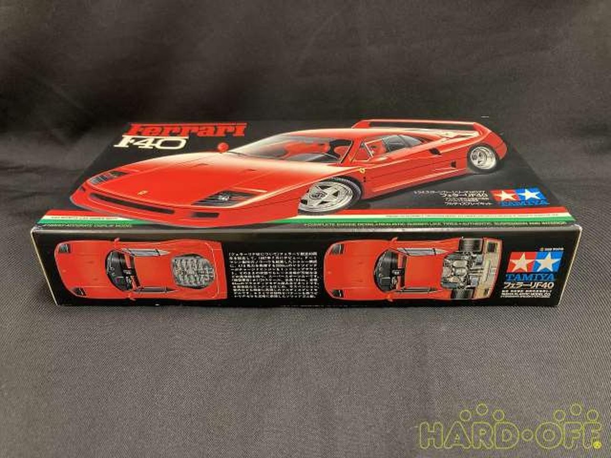 TAMIYA フェラーリ F40 1/24 No.77 Tamiya 1/24 Ferrari F40 Sport Car Series no.77 Plastic model
