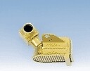 Milodon 18425 Gold Zinc Plated Low Profile Oil Pan Pickup For Fits For