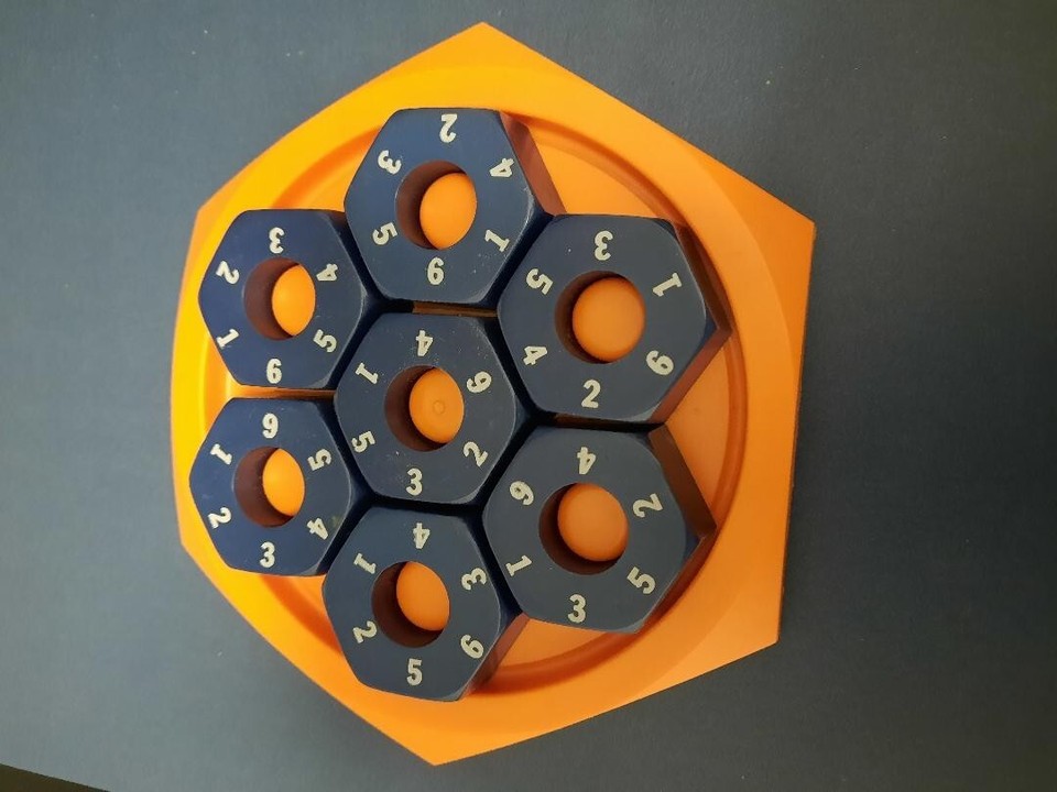 Vintage 1970 Drive Ya Nuts Puzzle Challenge Game Milton Bradley 1 ...