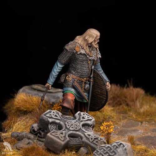 Alter Wikinger Krieger bemalter Miniatur Spielzeugsoldat Vorverkauf | Kunst - Bild 1 von 4