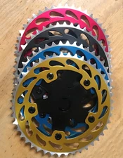 NEW Bicycle ALLOY Sprocket 44T 1/2"x1/8  Chainring BMX Cruiser Bike     4 Colors