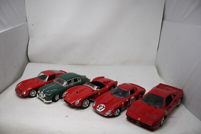 5x Modellautos 1:18 jouef evolution Ferrari 250 GTO 27 Le Mans - polistil GTO