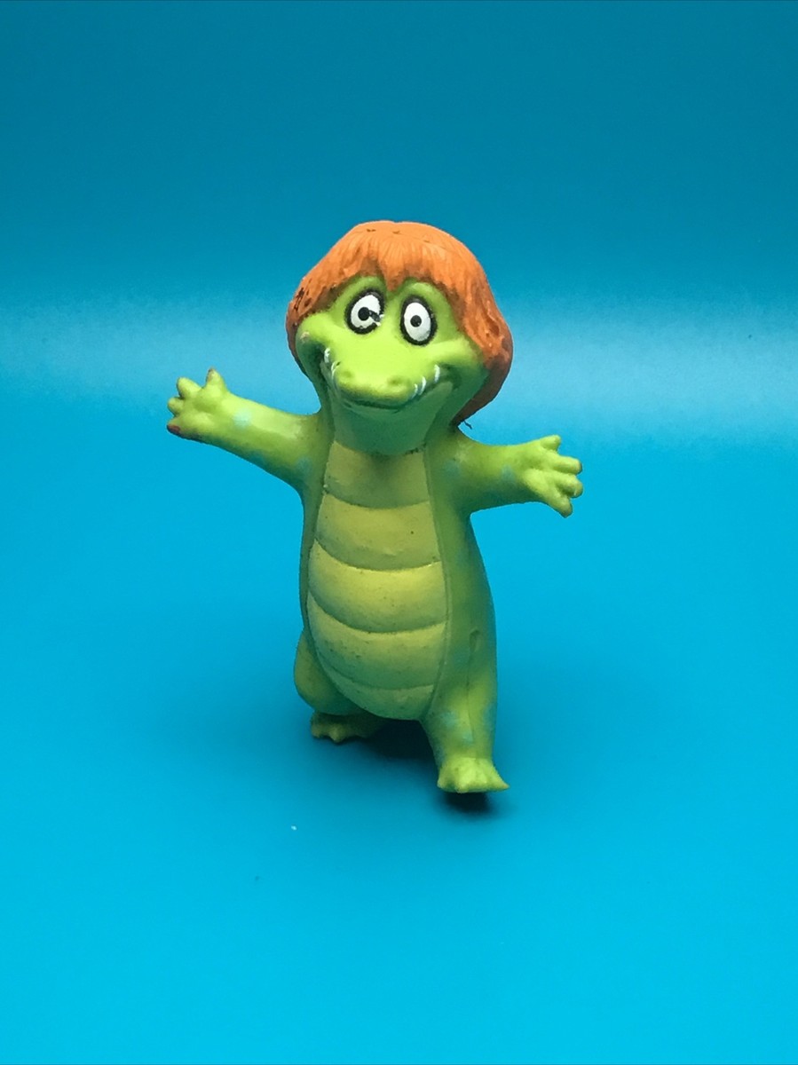 Vintage 1985 Kissyfur Jolene Alligator Figure McDonalds Toy Series