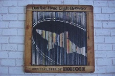 Beer Coaster ~*~ DOGFISH HEAD Craft Brewery Official Beer of Record Store Day