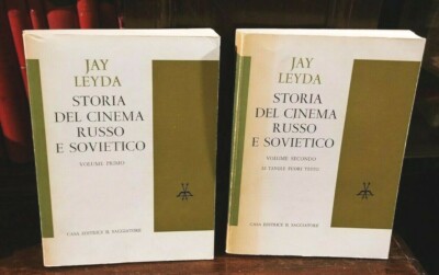 Jay Leyda - Storia del cinema russo e sovietico  2 volumi  Il Saggiatore 1964  R
