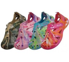 Women's Tie Dye Sandals Shoes Sizes 6 -11 New