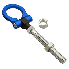 Sports Blue Foldable Loop Tow Hook Fits For Camaro 2010-2015 5th Gen Chevy