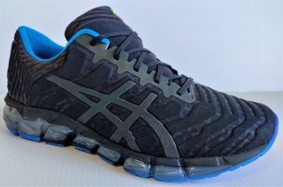 Size 11.5 US MEN'S Asics Gel-Quantum 360 5 Lite-Show 1021A172-001 Black  Blue | eBay
