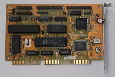 Morse KP3000 ISA MFM Floppy Controller (retro, 1990)