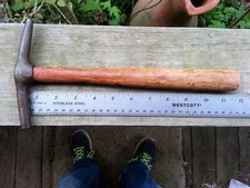Vintage GW MOUNT 282/222 L2 Tack Hammer w Brass Head