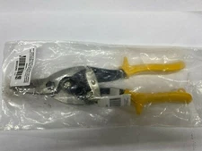 Westward 5MX59B, 5MX59 Straight Metal Cutting Snip, Steel 9 3/4"