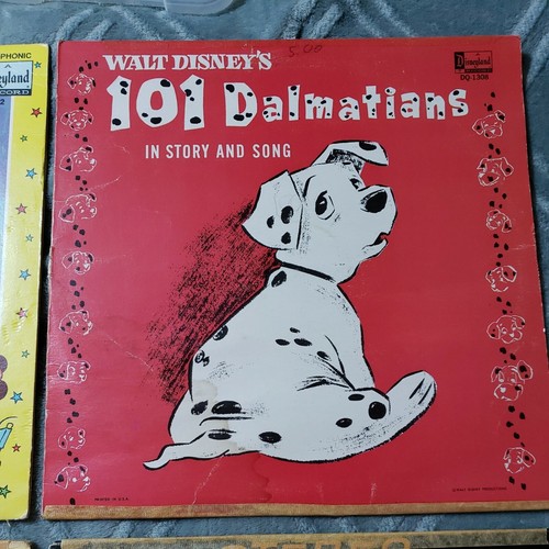 Vintage Walt Disney Vinyl Record Lot Of 6 - Picture 8 of 12