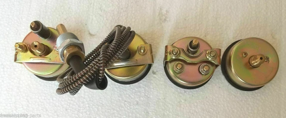 Juego de manómetros diésel para IH Farmall 400 450 600 650 MD MDTA Super MD ID TD14/14A Foto 3 de 4