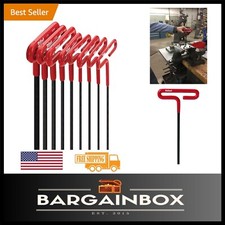 High-Quality 8-Piece Hex Key Set with Pouch | Made in America | Comfortable Grip