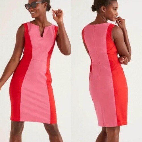NWT Boden Helena Chino Dress Bright 