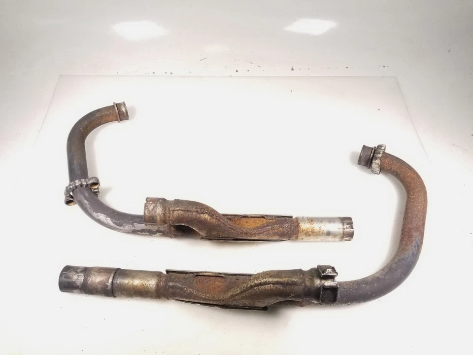 Yamaha XS1100 1978 78 Once tubos de cabezal de escape envío gratuito Foto 2 de 4