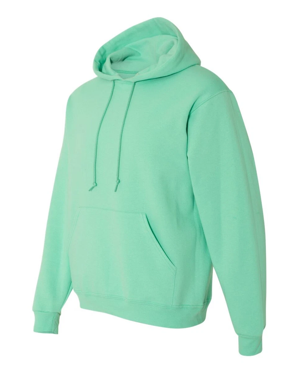 JERZEES NuBlend Hooded Sweatshirt Hoodie 996MR 2XL 50 Cotton/50 Polyester  Green | eBay