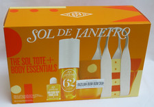 NEW Sol De Janeiro Mini Tote Bag + Body Essentials | Body Cream. Oil. Body Mist