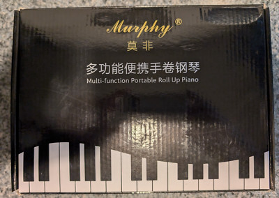Murphy 88 Key Roll Up Piano Portable Hand Roll Rechargeable