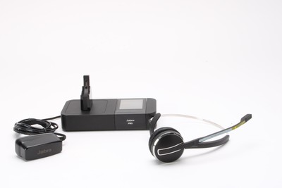 Jabra 9400HS Wireless Headset With 9400BS Charging Base and Power