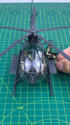PreSale MH-6J Little Bird /w 2 Pilots & 4 Delta Forces 1:35 Pro