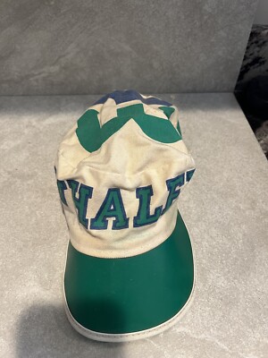 Rare Vintage Hartford Whalers Hat Flexfit With Retro Logo - Main Image