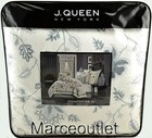 J. Queen New York Home Blue Garden Queen Comforter & Standard Shams Set