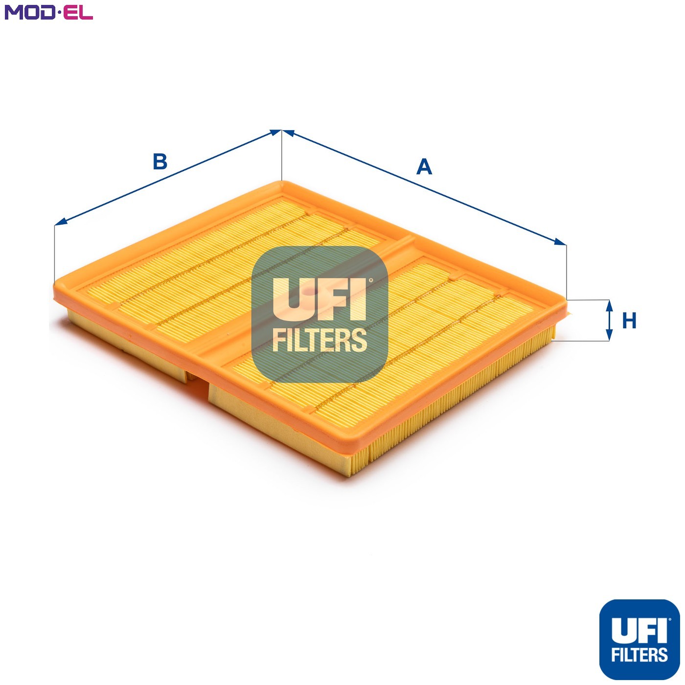 UFI Air filter VW,AUDI,SKODA 30.A51.00 04C129620A Engine air filter,Engine filter - Image 4