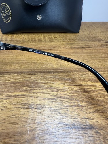 RAY BAN Warrior RB3342 004/59 60-12-125 GUNMETAL  Wrap SUNGLASSES *ITALY *RARE* - Picture 4 of 15