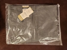 NWT JM Haggar Premium Stretch Suit Separates Comfort Waistband Med. Grey 40 x 32