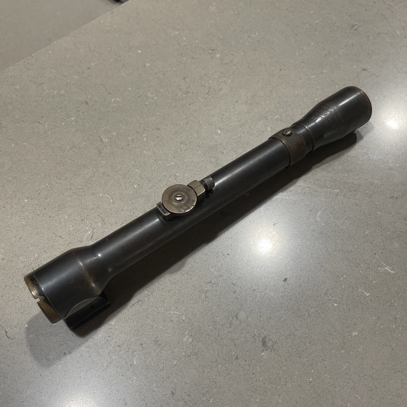 Antique 1910 Dr. W. Gerard German 4x M. G Sniper Scope