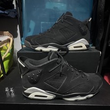 Jordan Air Jordan 6 Retro Low Chrome Black Metallic Silver 304401-003