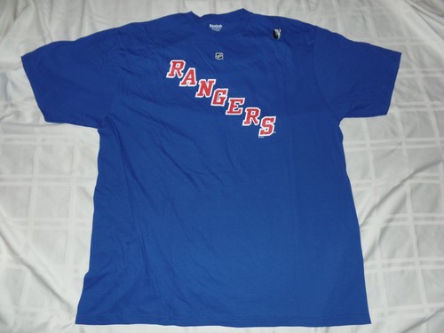 New York Rangers Mats Zuccarello Reebok Royal Blue Shirt Closeout New Tags 2XL - Picture 2 of 4