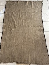 Hand Woven In Himalayas With Pure Himalayan wool Rare Handmade Blanket 44  x 70  