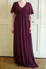 Show Me Your Mumu | "Emily" Chiffon Dress, Burgundy, Small, NWT, Bridesmaids