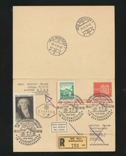 Schweiz, Ganzsachen-Karte + Antwortkarte 1970 Montreuex mit Recokarte zurück